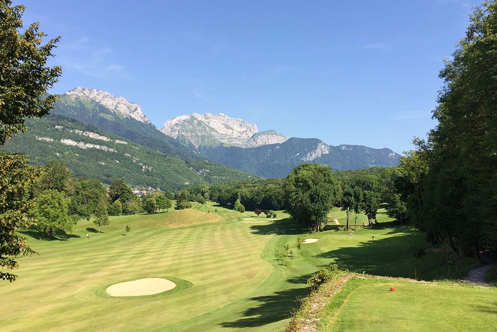 Golf course at Annecy