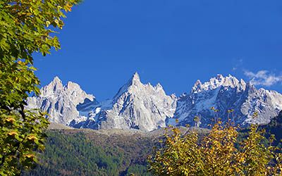 Hiking in the Alps at Chamonix