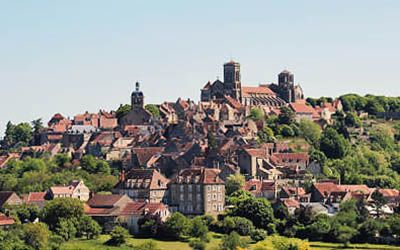 The magnificent basilica in picturesque Vézelay