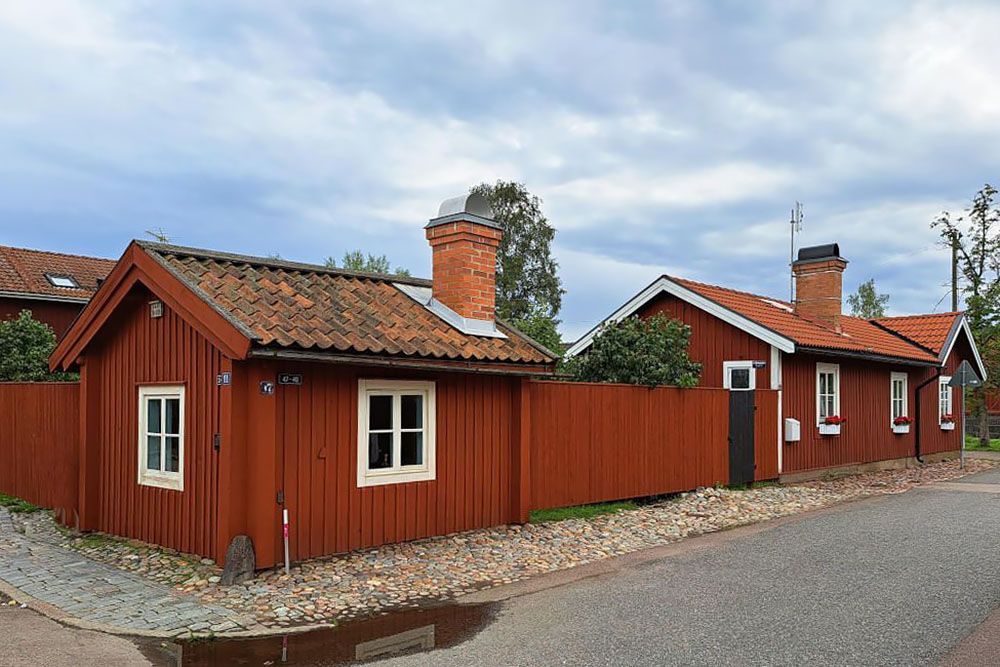 Falun houses