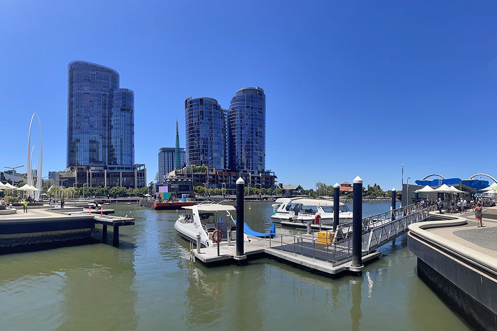 marina at Elizabeth Quay