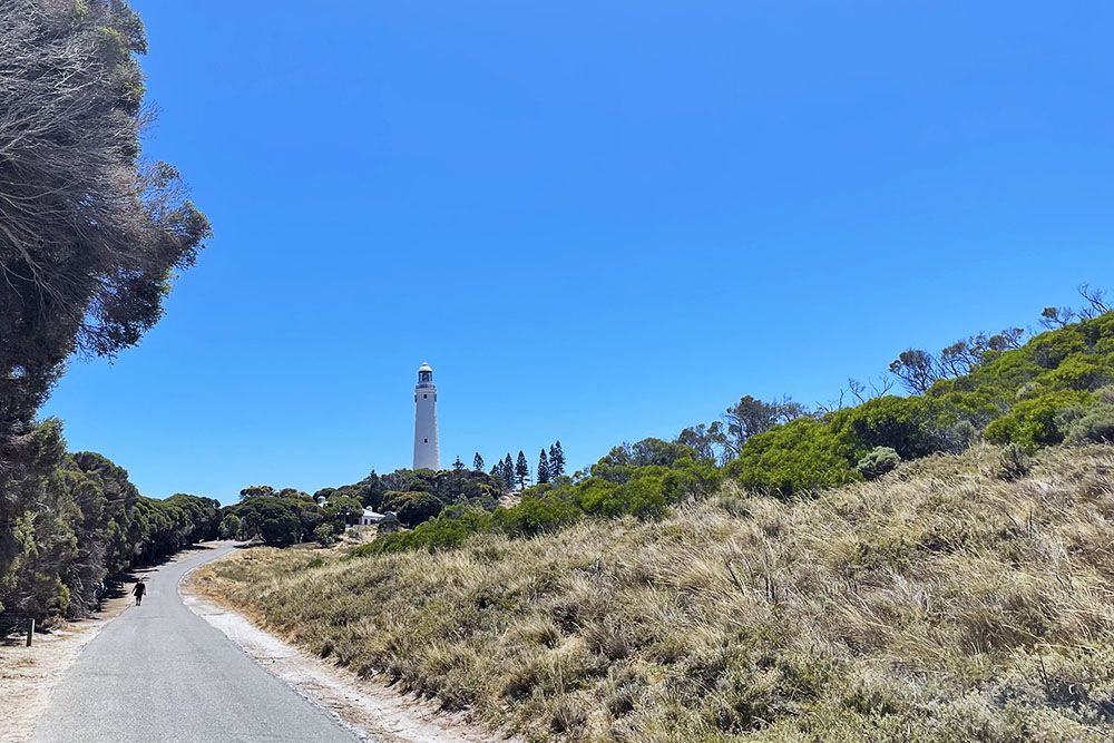 Cycling to the lighthouse