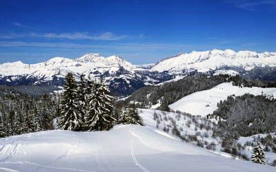 Les Saisies, attractive village in Espace Diamant ski area