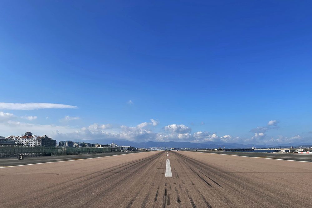 Runway of Gibraltar