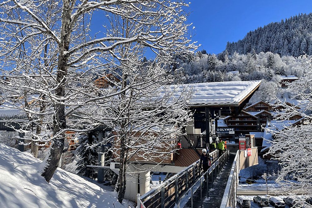 Lift station in Méribel