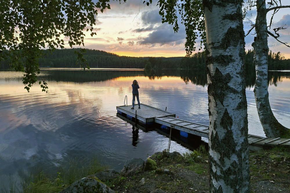 Sunset at Kloten Nature Resort