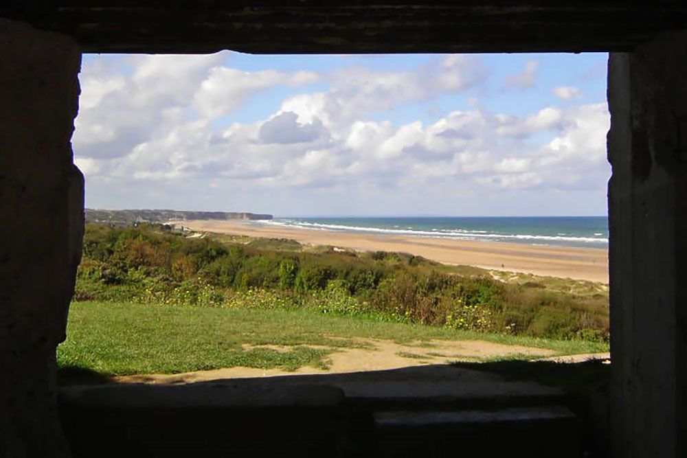 View from bunker
