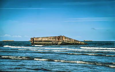 D-Day sites around Gold Beach