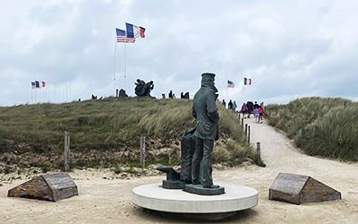 D-Day sites around Utah Beach