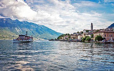 Lake Garda, the most beautiful and largest lake in Italy