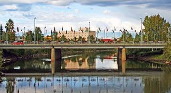 Fairbanks, the northernmost major city in Alaska