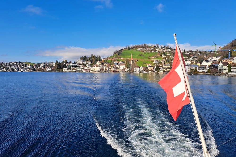 Cruise on a Swiss lake