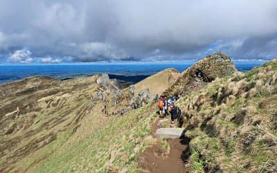 Climbing the Puy de Sancy, the “roof” of the Auvergne