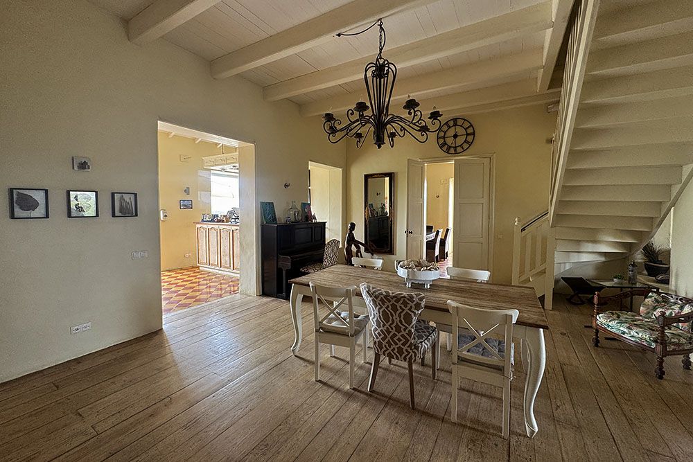 Interior of a plantation house