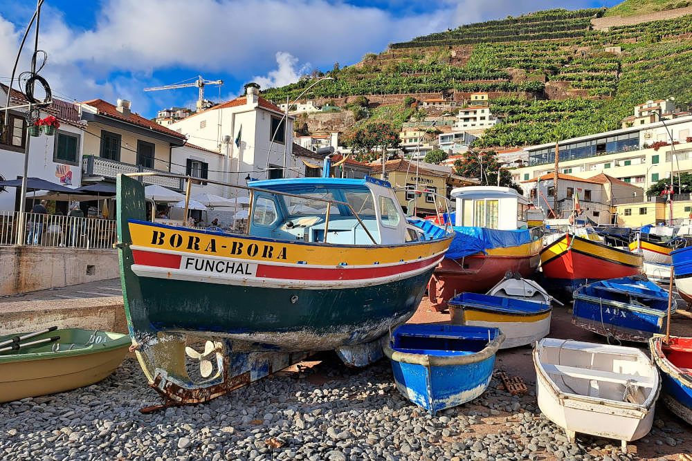 Boats on Madeira