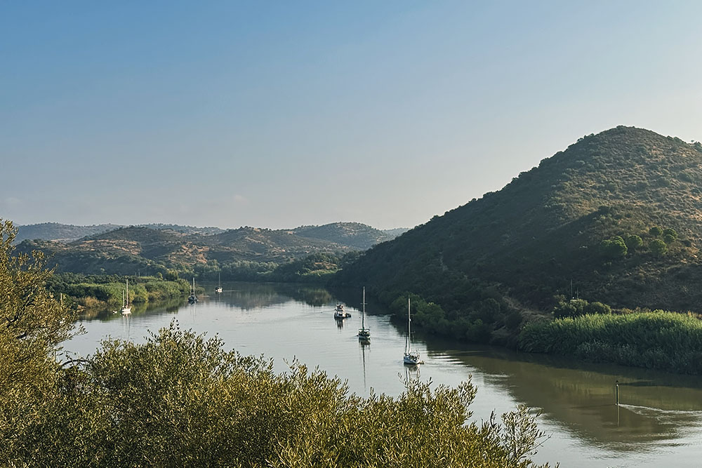 Stage 1 along the Guadiana