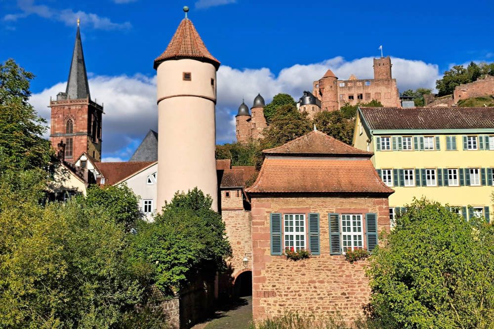 Tower of castle in Wertheim
