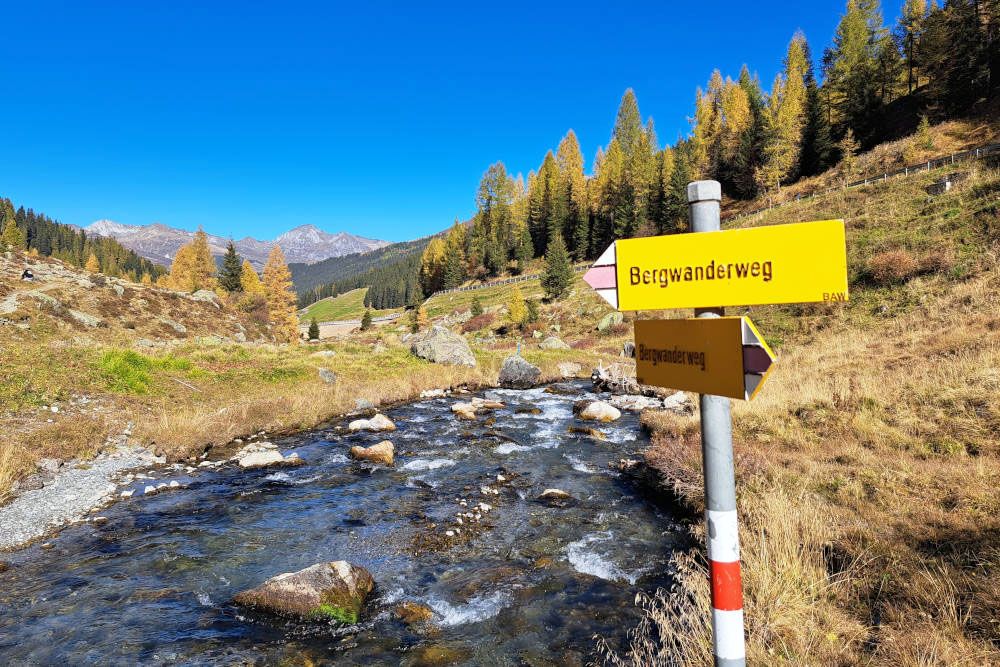 Signage - hiking trails
