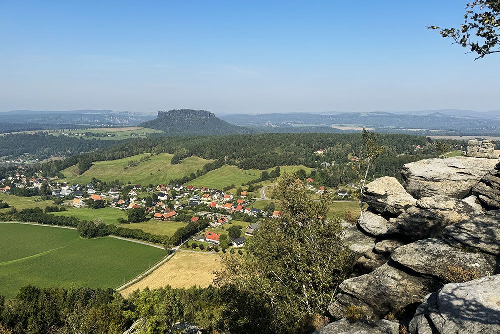 View at Pfaffenstein