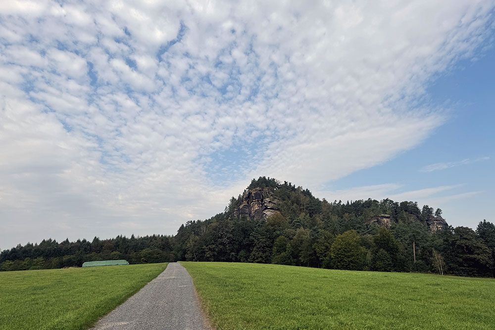 Start of the hike