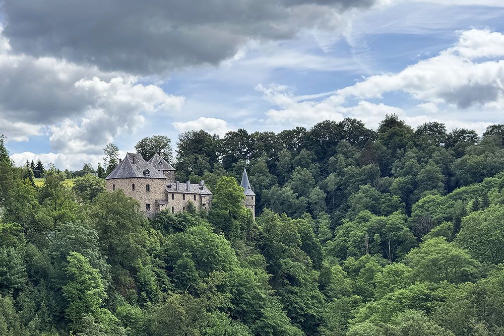 Reinhardstein Castle in the Ardennes