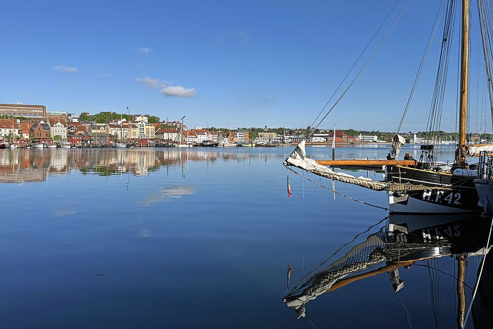 Sailing ship in Flensburg