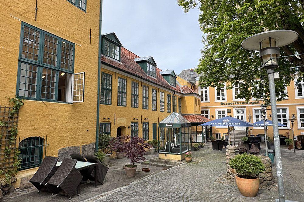 Courtyard in Flensburg