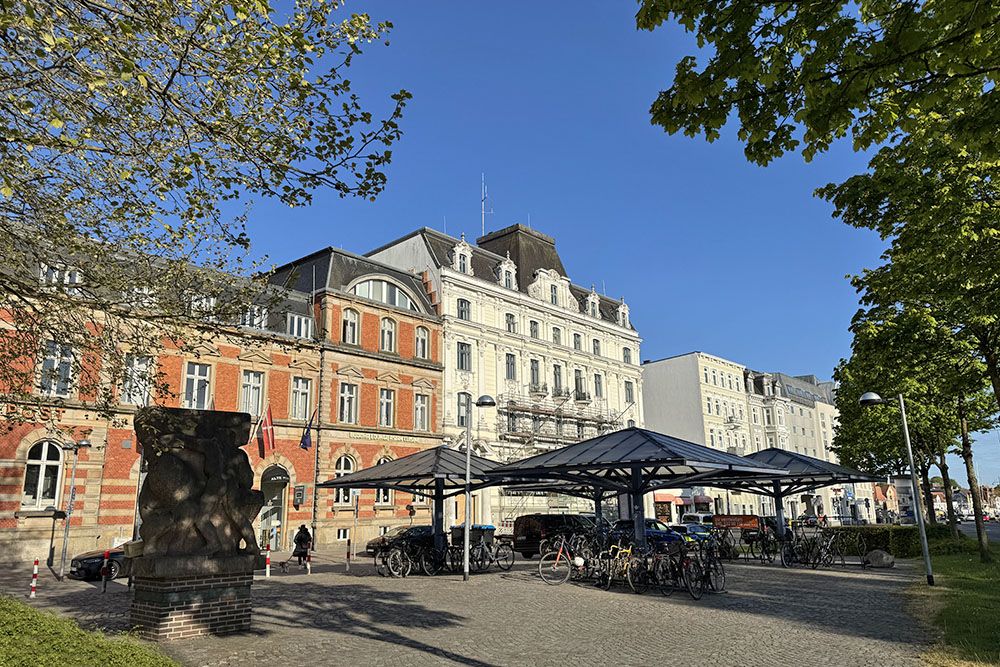 Alte Post hotel in Flensburg