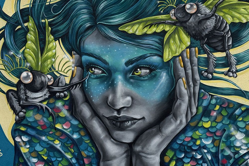 mural in Flensburg